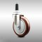 Service Caster 5 Inch 316SS Maroon Polyurethane Wheel Swivel 1-1/8 Inch Expanding Stem Caster SCC-SS316EX20S514-PPUB-MRN-118 - alternate 1